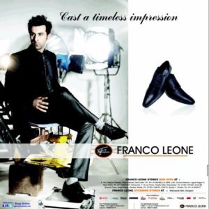 Ranbir Kapoor In Franco Leone Ad