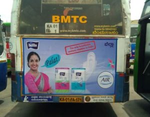 back panel bus advertising