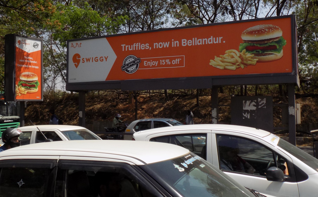 Outdoor campaign for Swiggy