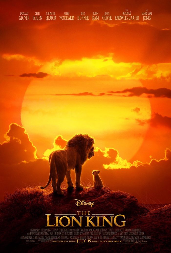 Cinema advertising in The Lion King