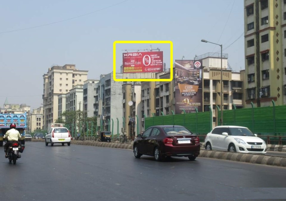 Advertising On Hoarding In Mulund East, Mumbai