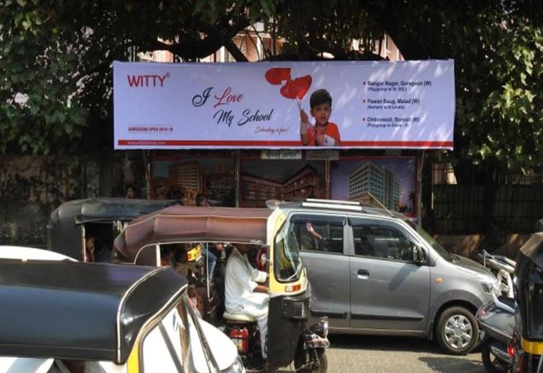 Advertising on Bus Shelter in Borivali West, Mumbai