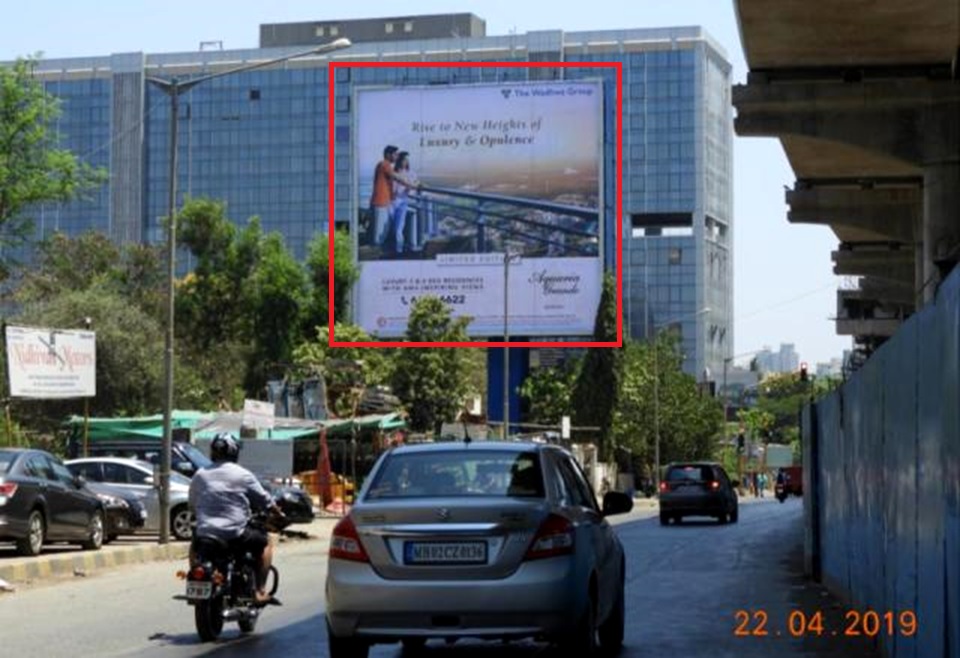 Advertising On Hoarding In Borivali West, Mumbai