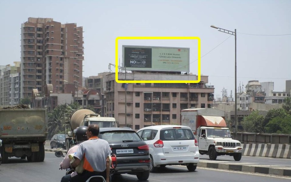 Advertising on Hoarding in Borivali East, Mumbai