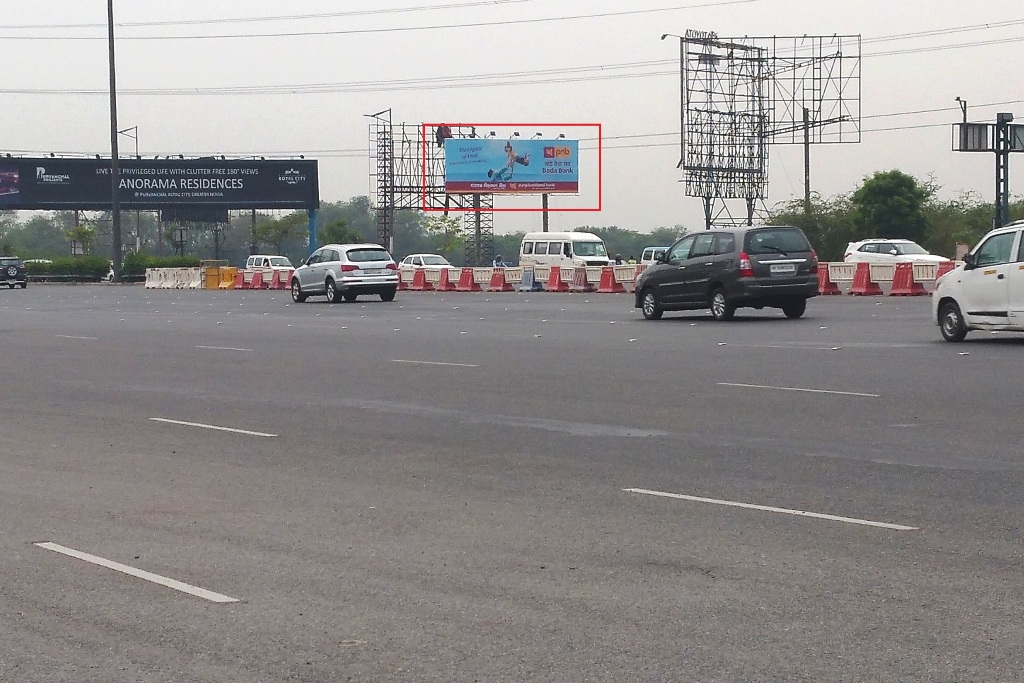 Advertising On Hoarding In Sector 15A,Noida