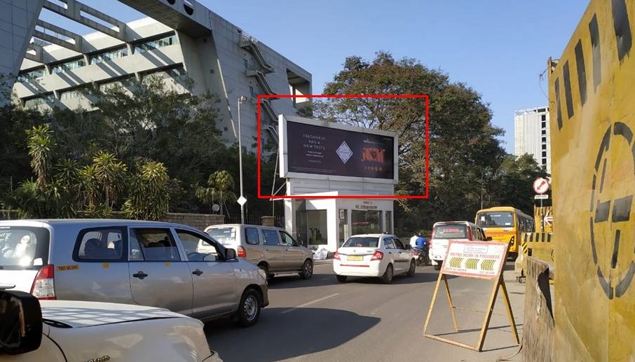 Advertising on Bus Shelter in HITEC City, Hyderabad