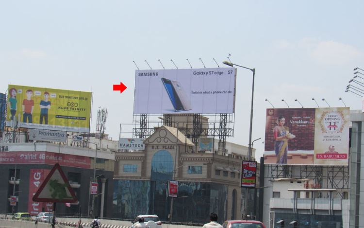 Advertising on Hoarding in Panjagutta, Hyderabad