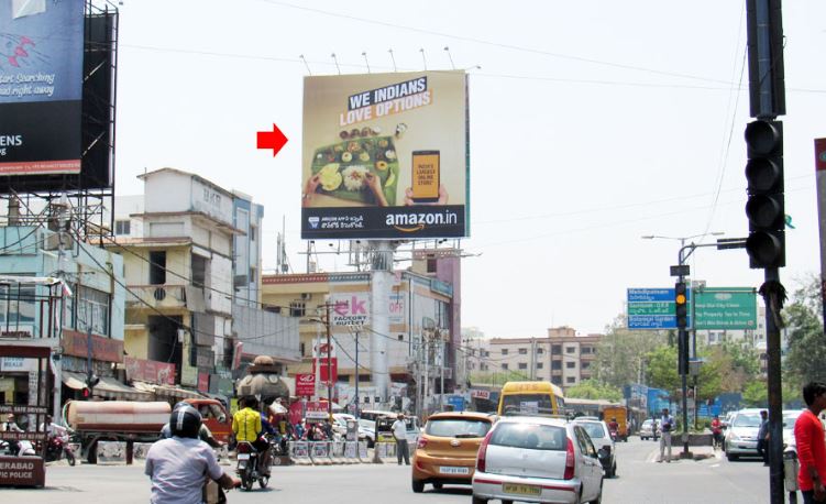 Advertising on Hoarding in Kondapur, Hyderabad