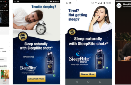 digital advertising campaign for Sleeprite