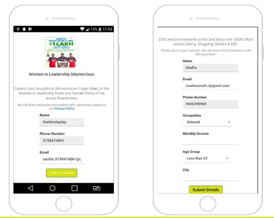 Ola app advertising for event promotion