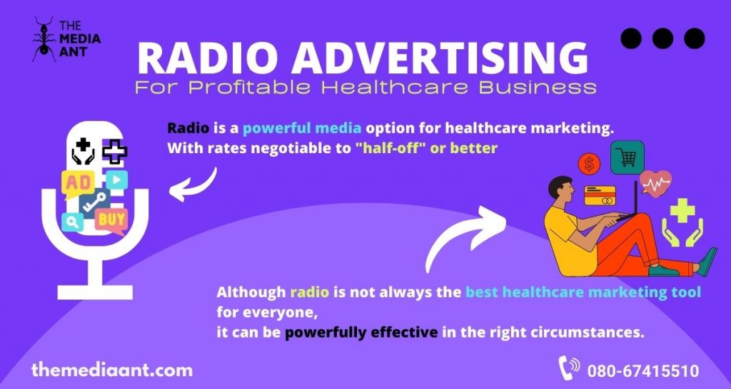 Radio advertising for profitable health care business